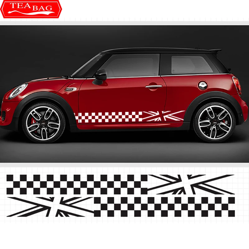 Door Side Waist Line Checker Sticker Decal Exter Decoration for Mini Cooper Countryman Clubman R55 R5 R6 F55 F56 Car Accessories
Door Side Waist Line Checker Sticker Decal Exter Decoration for Mini Cooper Countryman Clubman R55 R5 R6 F55 F56 Car Accessories