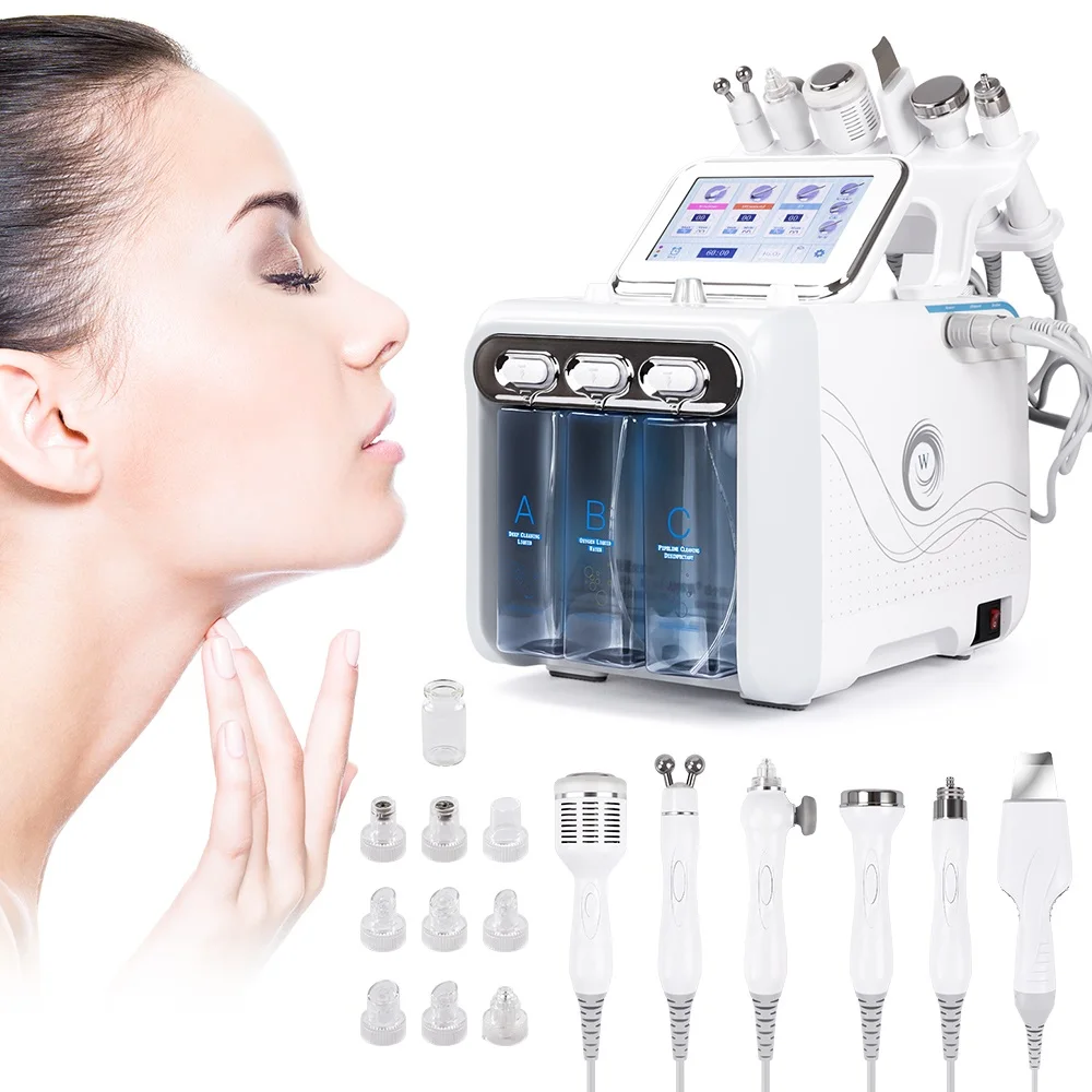 Multi-functional 6 in 1 Hydra Dermabrasion Small Bubble Facial Skin Care Tool Vacuum Face Cleaning Jet Peel Beauty Machine
Multi-functional 6 in 1 Hydra Dermabrasion Small Bubble Facial Skin Care Tool Vacuum Face Cleaning Jet Peel Beauty Machine