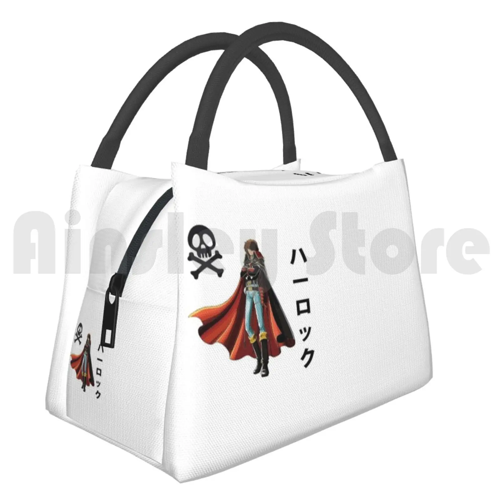 Cooler Lunch Bag Picnic Bag Harlock's Le Albator Atlantis Skulls D Arcadia Dark Harlock Kaizoku Privateer Space
Cooler Lunch Bag Picnic Bag Harlock's Le Albator Atlantis Skulls D Arcadia Dark Harlock Kaizoku Privateer Space