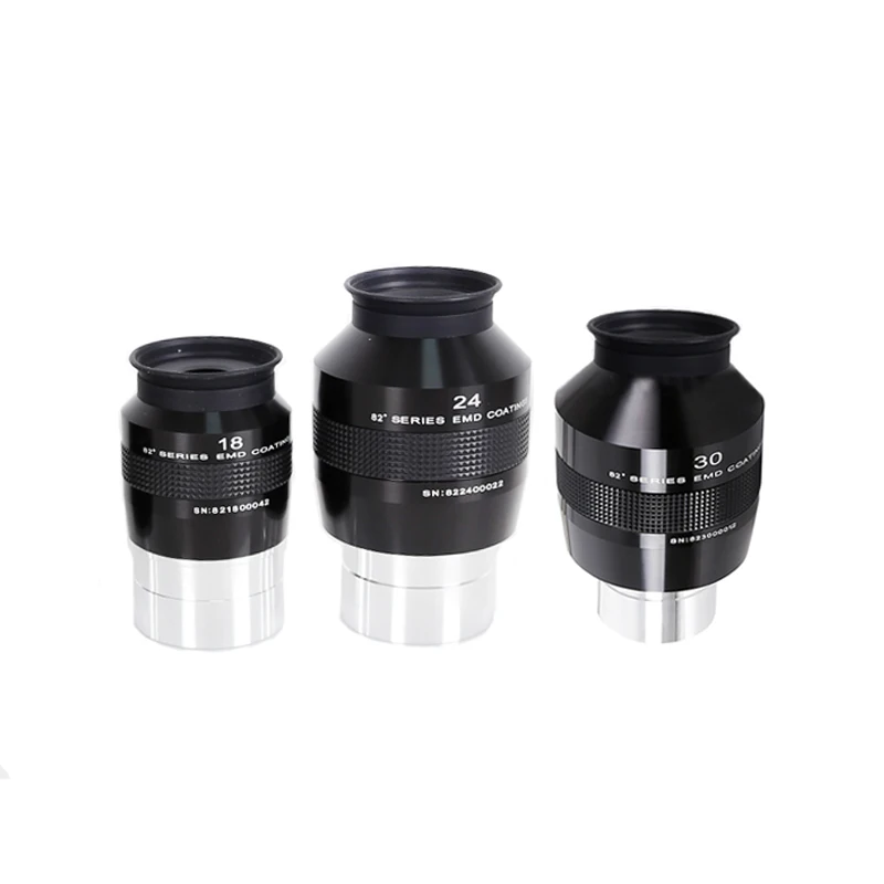 2inch 82 Degree Parfocal Eyepieces 18mm 24mm 30mm Ultra Wide Angle Astronomical Telescope Accessories
2inch 82 Degree Parfocal Eyepieces 18mm 24mm 30mm Ultra Wide Angle Astronomical Telescope Accessories