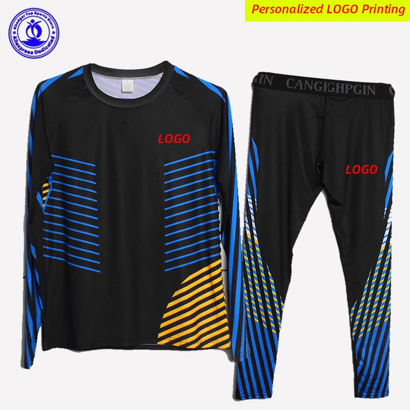 Custom LOGO Men Running Set Quick Dry Gym Fitness Base Layer Underwear Elastic MMA Rashgard Leggings+Shirts 2Pcs Sports Suit
Custom LOGO Men Running Set Quick Dry Gym Fitness Base Layer Underwear Elastic MMA Rashgard Leggings+Shirts 2Pcs Sports Suit