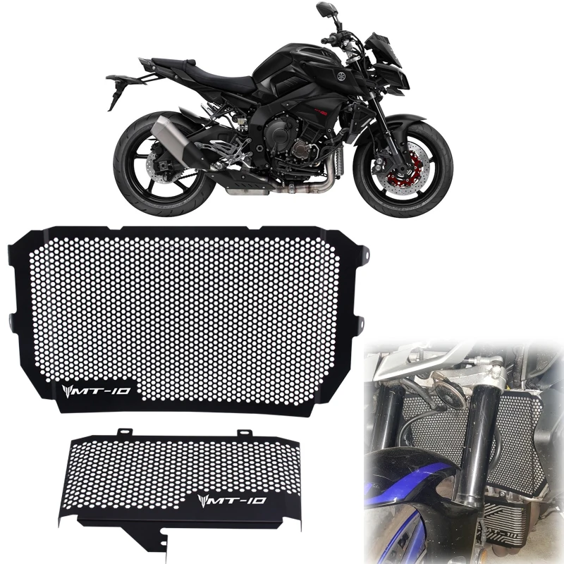 High quality Motorcycle Accessories Black Radiator Guard Protector Grille Grill Cover For YAMAHA MT10 MT-10 MT 10 2016-2017
High quality Motorcycle Accessories Black Radiator Guard Protector Grille Grill Cover For YAMAHA MT10 MT-10 MT 10 2016-2017