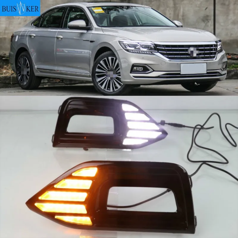 2PCS LED DRL For Volkswagen VW Passat 2018 2019 Daytime Running Lights Fog head Lamp
2PCS LED DRL For Volkswagen VW Passat 2018 2019 Daytime Running Lights Fog head Lamp