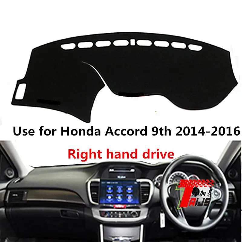 TAIJS Factory Casual Simple Polyester Fibre Car Dashboard Cover For Honda Accord 9th 2014 2015 2016 Right hand drive
TAIJS Factory Casual Simple Polyester Fibre Car Dashboard Cover For Honda Accord 9th 2014 2015 2016 Right hand drive