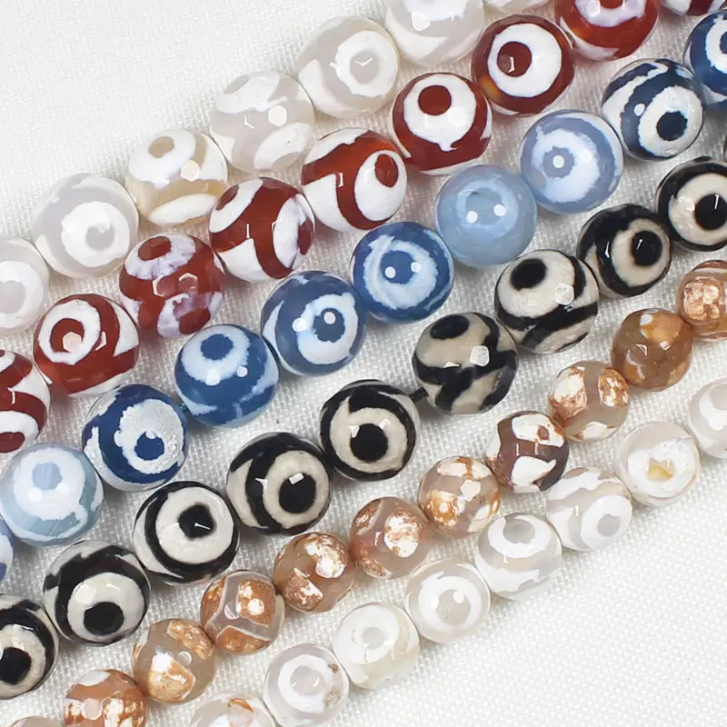 Faceted/Smooth Many Color 3 eyes Dzi Agate Round Beads , For DIY Necklace Bracelat Jewelry Making !
Faceted/Smooth Many Color 3 eyes Dzi Agate Round Beads , For DIY Necklace Bracelat Jewelry Making !