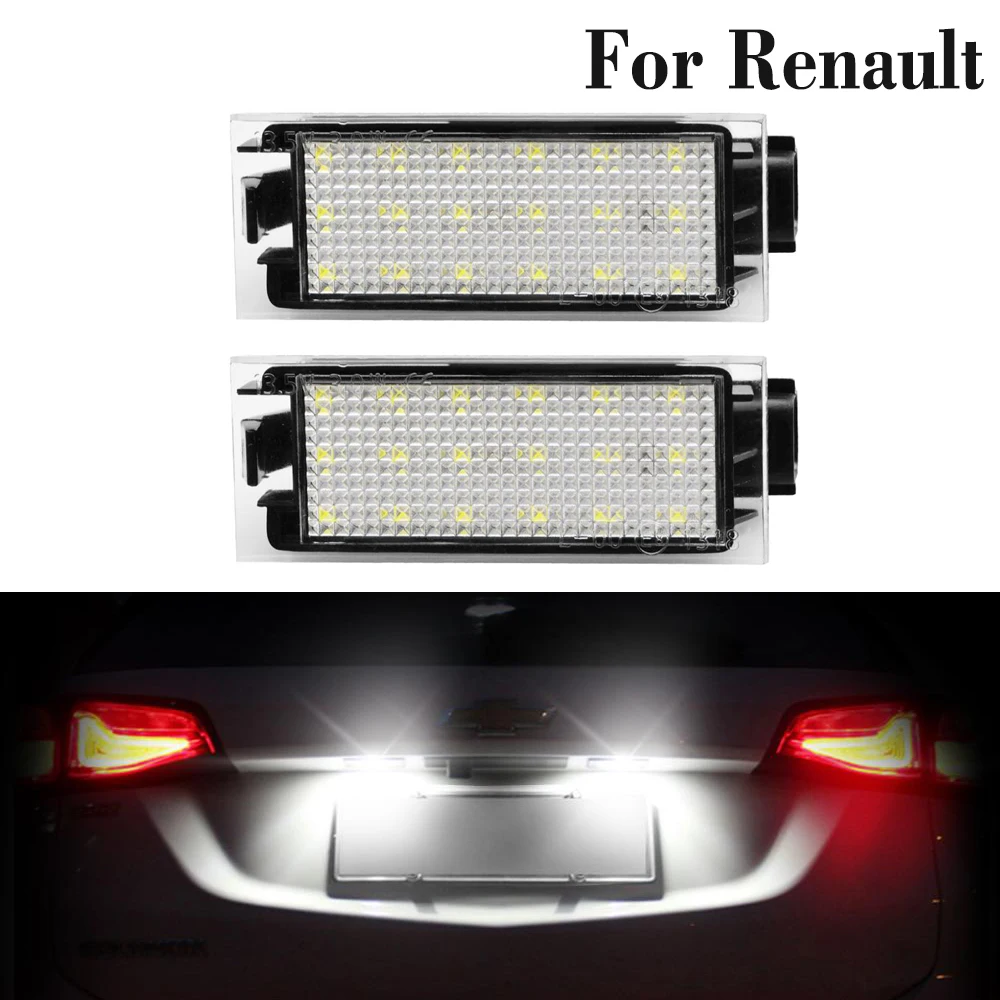 Светодиодная подсветка для номерного знака 2 шт., лампы в сборе для Renault Megane, Teddy, Laguna, Phase Master 2, 3, Clio Espace, 4 лампы
Светодиодная подсветка для номерного знака 2 шт., лампы в сборе для Renault Megane, Teddy, Laguna, Phase Master 2, 3, Clio Espace, 4 лампы