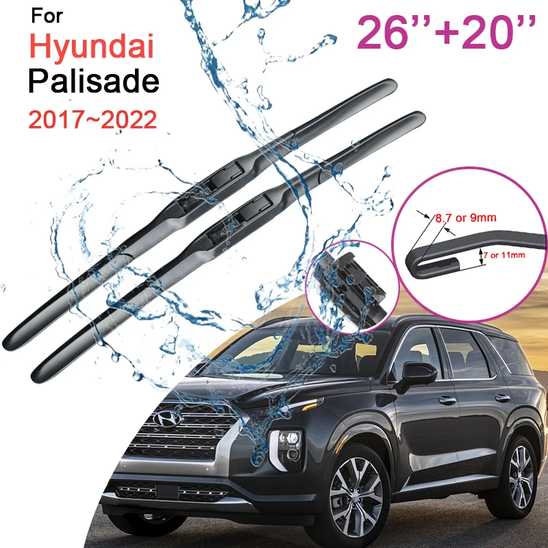 Резиновая щетка стеклоочистителя для Hyundai Palisade 2017 2018 2019 2020 2021 2022
Резиновая щетка стеклоочистителя для Hyundai Palisade 2017 2018 2019 2020 2021 2022