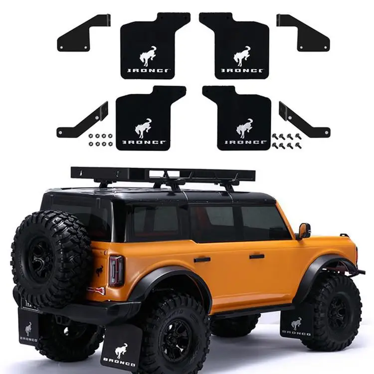 Для 1/10 Rc Trax Trx-4 Bronco 92076-4 альпинистский автомобиль металлический резиновый брызговик
Для 1/10 Rc Trax Trx-4 Bronco 92076-4 альпинистский автомобиль металлический резиновый брызговик