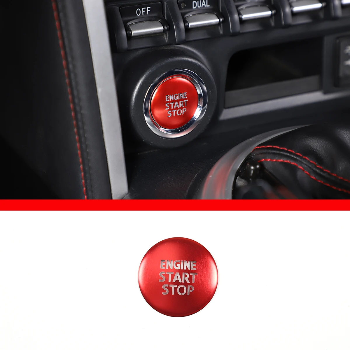For 2012-2020 Toyota 86/Subaru BRZ stainless steel car engine one-key start ignition button sticker interior accessories
For 2012-2020 Toyota 86/Subaru BRZ stainless steel car engine one-key start ignition button sticker interior accessories