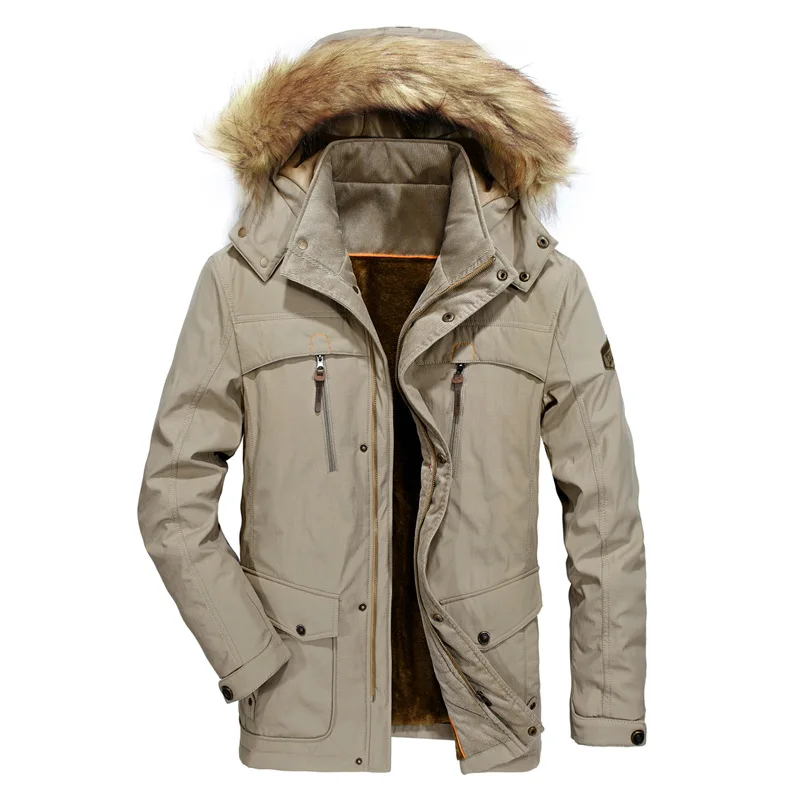 2019 Winter Coat Mid-long Cotton Men Jacket Fashion Casual Plus Velvet Thickening Hooded Wool Outerwear Warm Jackets Zipper
2019 Winter Coat Mid-long Cotton Men Jacket Fashion Casual Plus Velvet Thickening Hooded Wool Outerwear Warm Jackets Zipper