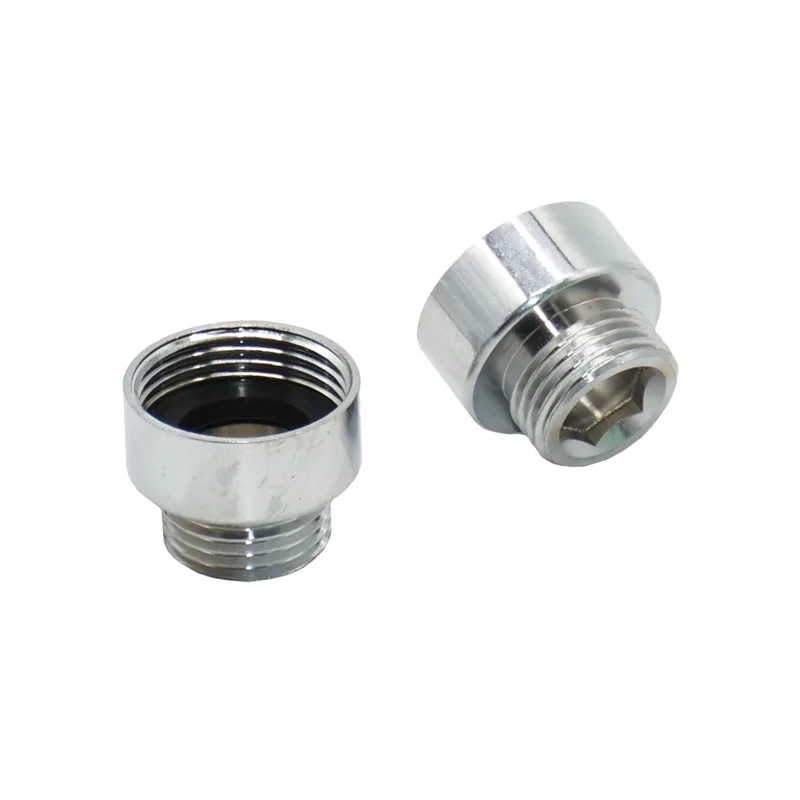 Silver 1/2" Male To 3/4" Female Brass Threaded Connector Hose Repair Garden Water Tap Fittings Plating Silver 20Pcs
Silver 1/2" Male To 3/4" Female Brass Threaded Connector Hose Repair Garden Water Tap Fittings Plating Silver 20Pcs