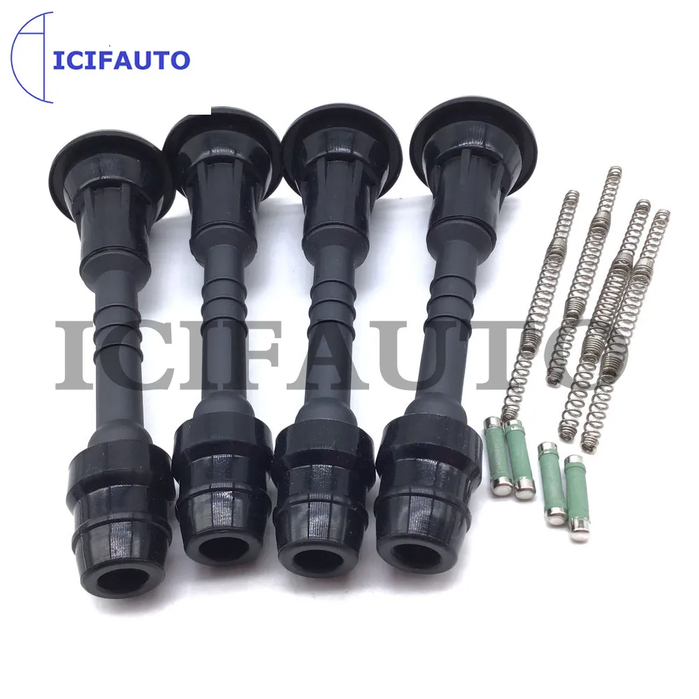 4 шт., резиновая Катушка зажигания для Nissan Sentra Almera 1,8 л L4 OE #22448-6N015/22448-6N012 / 22448-6N000
4 шт., резиновая Катушка зажигания для Nissan Sentra Almera 1,8 л L4 OE #22448-6N015/22448-6N012 / 22448-6N000