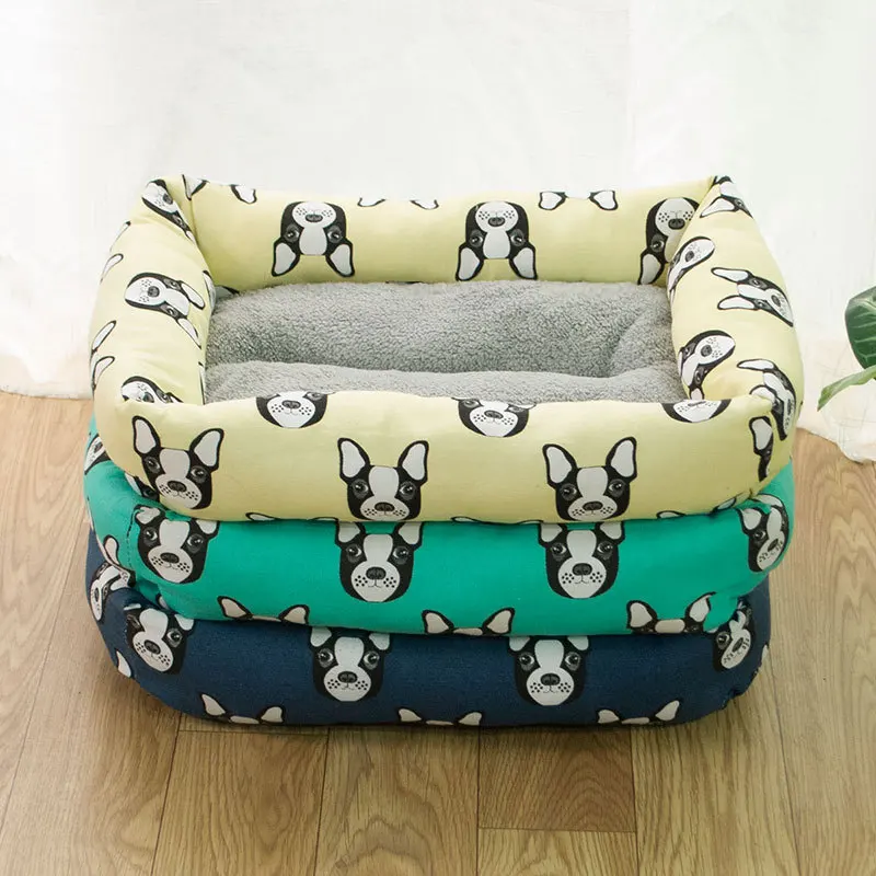 Four Seasons Canvas Pet Houses for Medium Dogs Fleece Puppy Sofa Bed Furniture Basket French Bulldog Mat Indoor Dog Accessories
Four Seasons Canvas Pet Houses for Medium Dogs Fleece Puppy Sofa Bed Furniture Basket French Bulldog Mat Indoor Dog Accessories