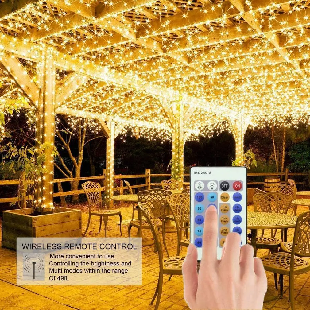 Remote Control Copper Wire Lamp 24-key LED Light Fairy Lights Copper Wire Powered for Wedding Xmas Party Decor Holiday Lamp
Remote Control Copper Wire Lamp 24-key LED Light Fairy Lights Copper Wire Powered for Wedding Xmas Party Decor Holiday Lamp