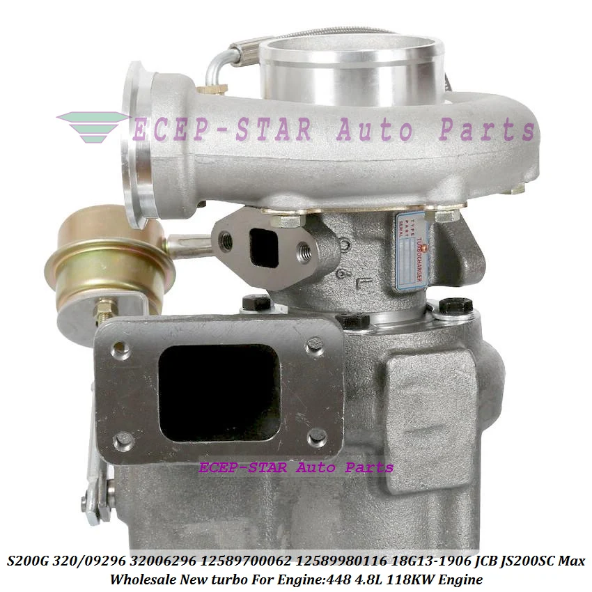 Турбо S200G 320 06296 32006296 12589700062 12589980116 18G13-1906 для JCB JS200SC Max 448 4,8 л 118 кВт турбокомпрессор двигателя
Турбо S200G 320 06296 32006296 12589700062 12589980116 18G13-1906 для JCB JS200SC Max 448 4,8 л 118 кВт турбокомпрессор двигателя