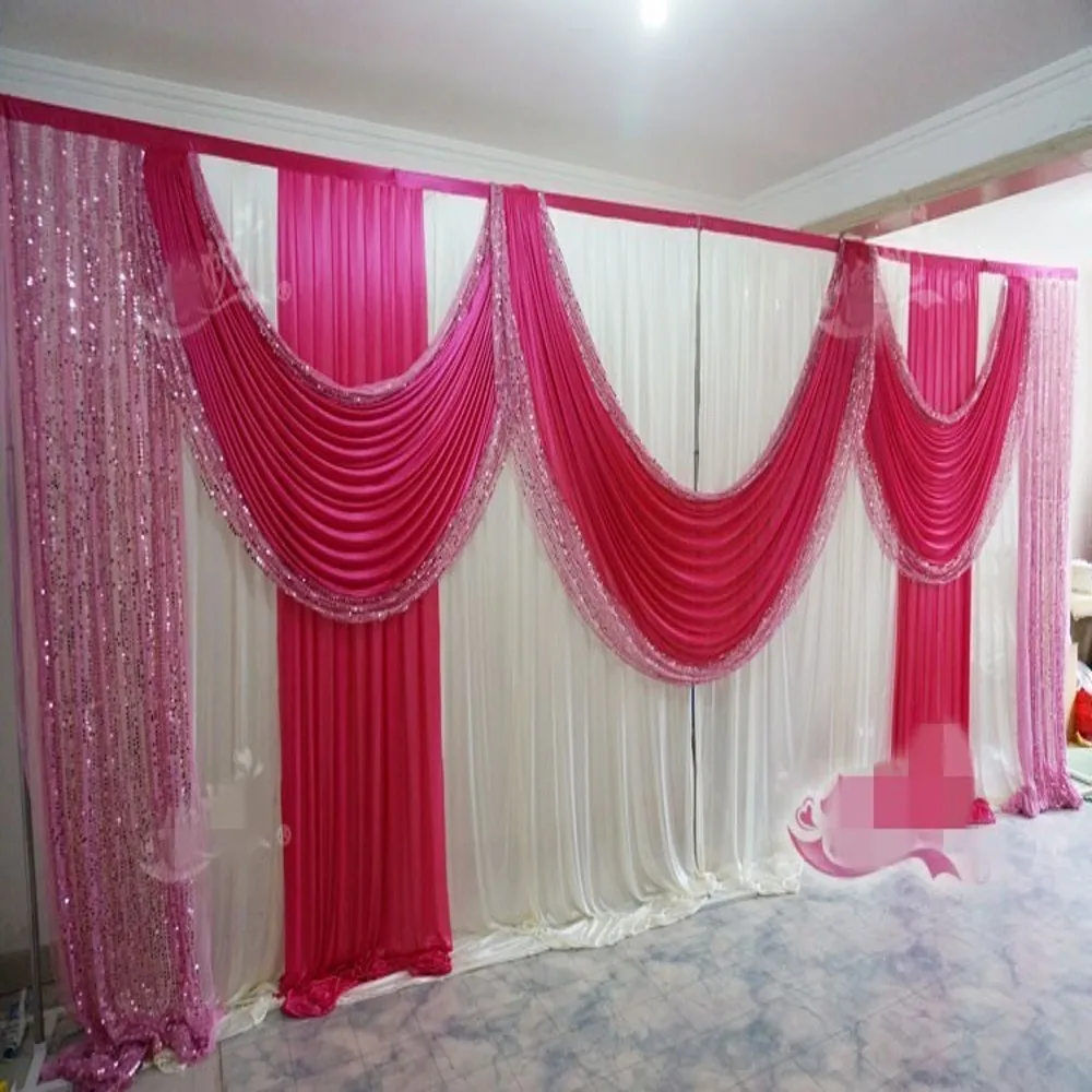 10FTX20FT Sequins Beads Edge Design ice silk Wedding Backdrop Curtain with Sequins Swags for wedding Decor Prop Backdrop Decor
10FTX20FT Sequins Beads Edge Design ice silk Wedding Backdrop Curtain with Sequins Swags for wedding Decor Prop Backdrop Decor