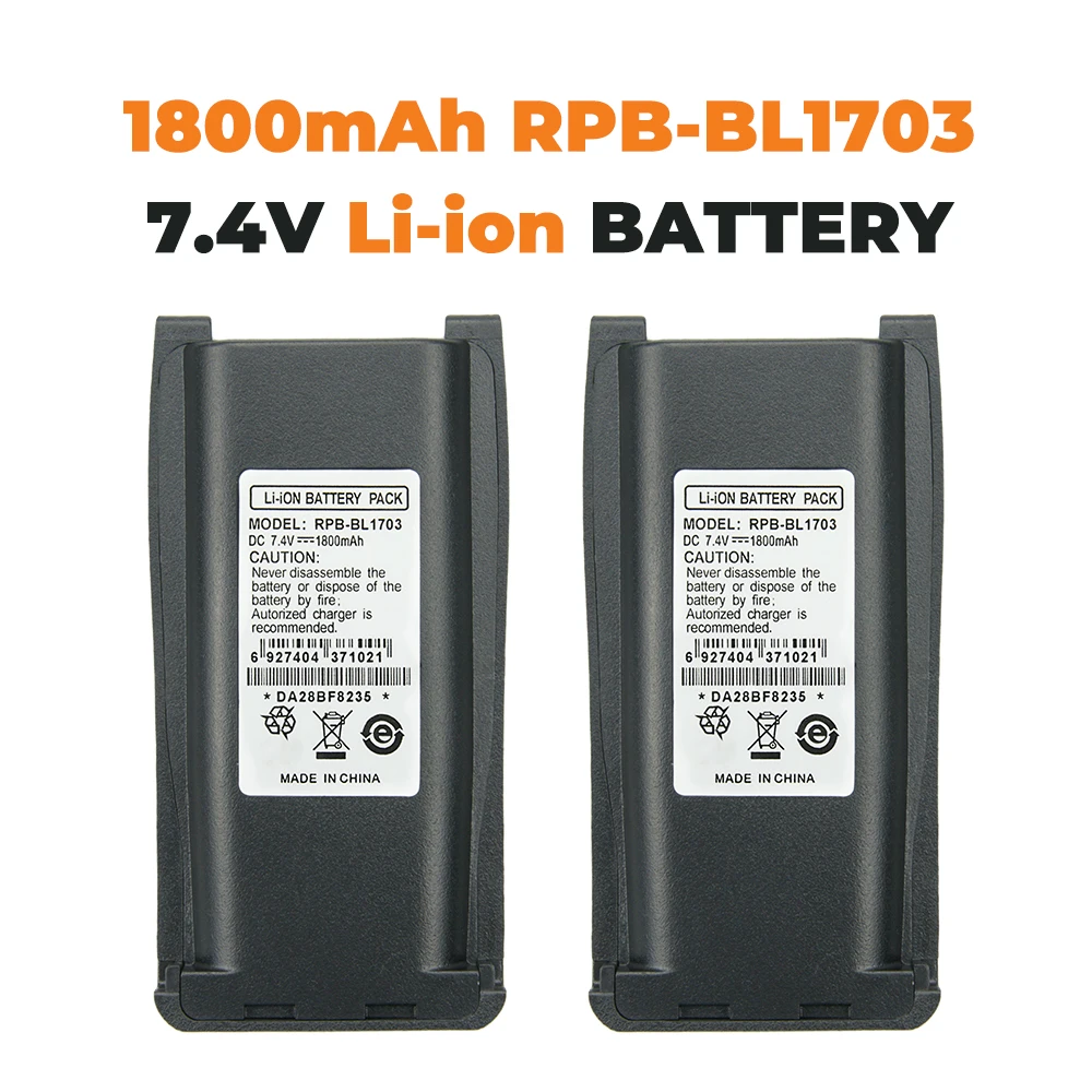 2X Сменный аккумулятор для HYT RPU7500 RPV7500 PN BH1801 BL1703 BL1703Li BL2102 BL1703
2X Сменный аккумулятор для HYT RPU7500 RPV7500 PN BH1801 BL1703 BL1703Li BL2102 BL1703