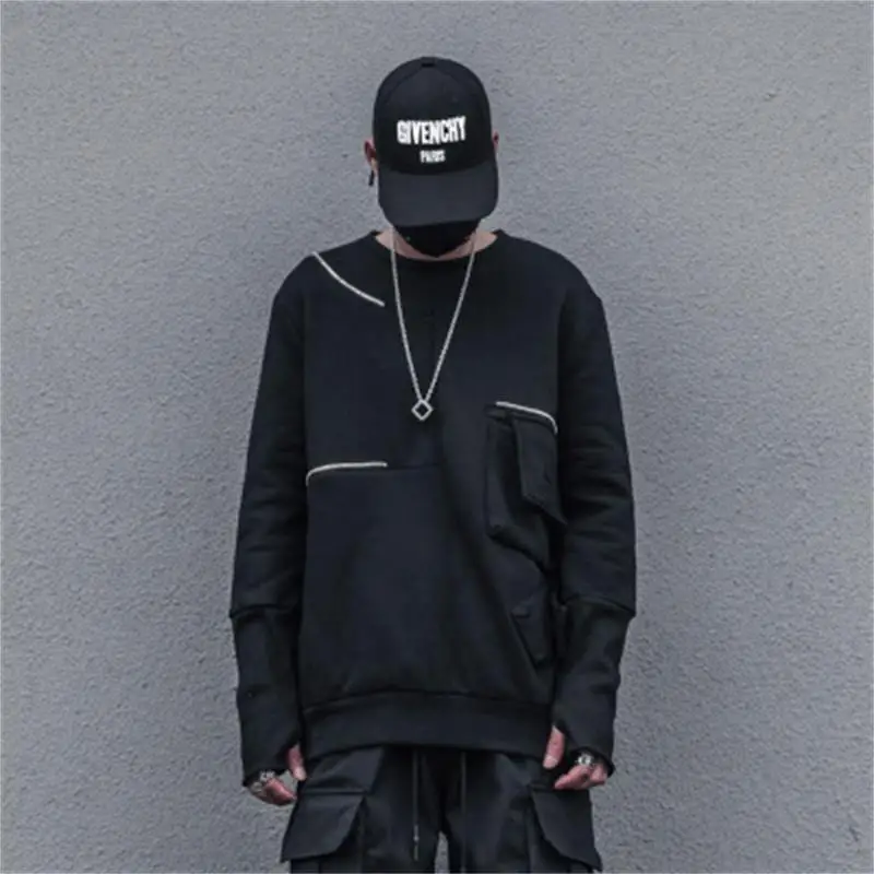 Men's Loose Casual New Hoodie Winter Fashion Dark Zipper Sewing Personalized Loose Warm Sleeve Jacket Casual Wear
Men's Loose Casual New Hoodie Winter Fashion Dark Zipper Sewing Personalized Loose Warm Sleeve Jacket Casual Wear