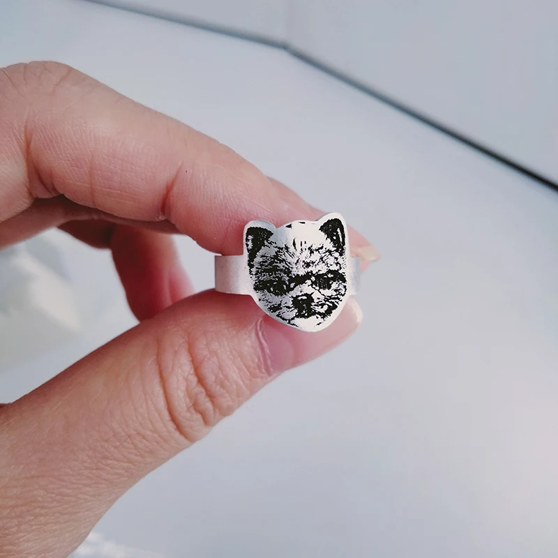 Customize Engrave 925 Solid Silver Pet Dog Cat Ring Personalized Engrave Animal Pet Photo Ring For Women Men Gifts Jewelry
Customize Engrave 925 Solid Silver Pet Dog Cat Ring Personalized Engrave Animal Pet Photo Ring For Women Men Gifts Jewelry