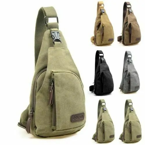 Men Sling Bag Chest Cross Body Shoulder Canvas Messenger Pack Travel Hiking Waist Packs Pack
Men Sling Bag Chest Cross Body Shoulder Canvas Messenger Pack Travel Hiking Waist Packs Pack