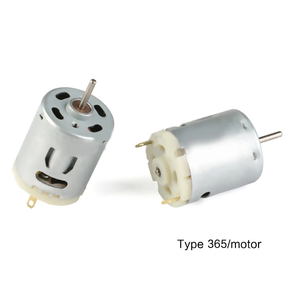 DC 12V 365/385 Motor 11600RPM/10000RPM Motor Blower/Hot Air Gun/Small Electric Drill Motor
DC 12V 365/385 Motor 11600RPM/10000RPM Motor Blower/Hot Air Gun/Small Electric Drill Motor