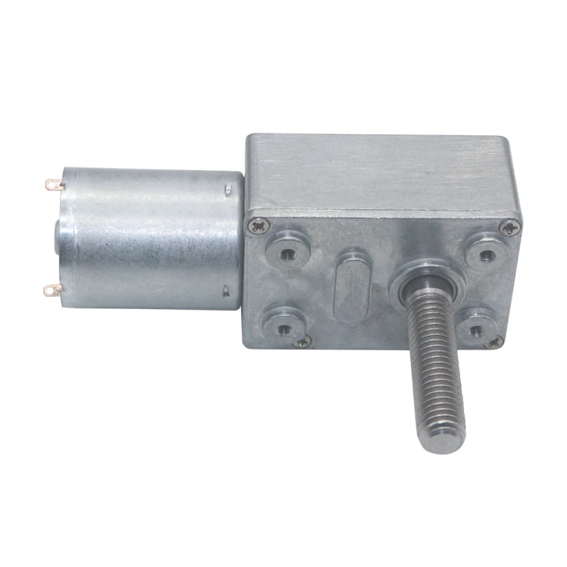 1pcs DC6V 12V 24V JGY370 Screw Shaft Turbo Worm Speed Reduction Gear Motor with Full Metal Gearbox Self-Lock M8x33
1pcs DC6V 12V 24V JGY370 Screw Shaft Turbo Worm Speed Reduction Gear Motor with Full Metal Gearbox Self-Lock M8x33