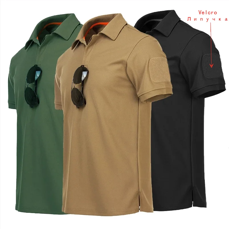 Men Military Polo Shirt Breathable Combat Tactical Polo Male Plus Size Casual Short Sleeve Polo Shirts hunting clothes
Men Military Polo Shirt Breathable Combat Tactical Polo Male Plus Size Casual Short Sleeve Polo Shirts hunting clothes