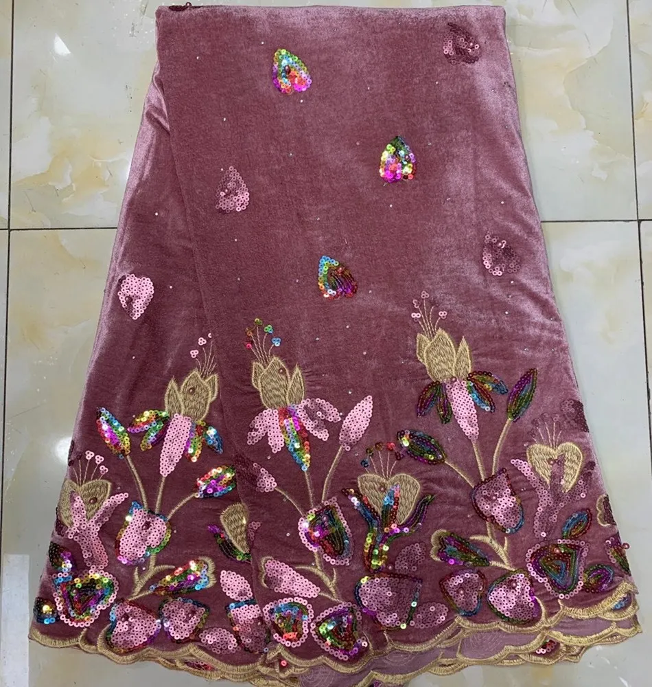 African Velvet Lace Fabric with sequence popular French Nigerian Exquisite Velvet Lace Fabric for Soft Comfortable Dress TS8566
African Velvet Lace Fabric with sequence popular French Nigerian Exquisite Velvet Lace Fabric for Soft Comfortable Dress TS8566