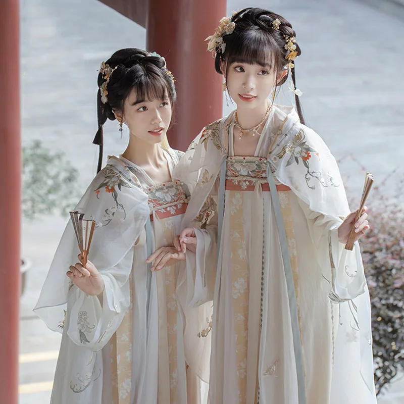 2022 New Female Hanfu Suit Tang Dynasty Ancient Princess Dress Chinese Embroidery Costumes Oriental Folk Dance Clothing DQL6212
2022 New Female Hanfu Suit Tang Dynasty Ancient Princess Dress Chinese Embroidery Costumes Oriental Folk Dance Clothing DQL6212