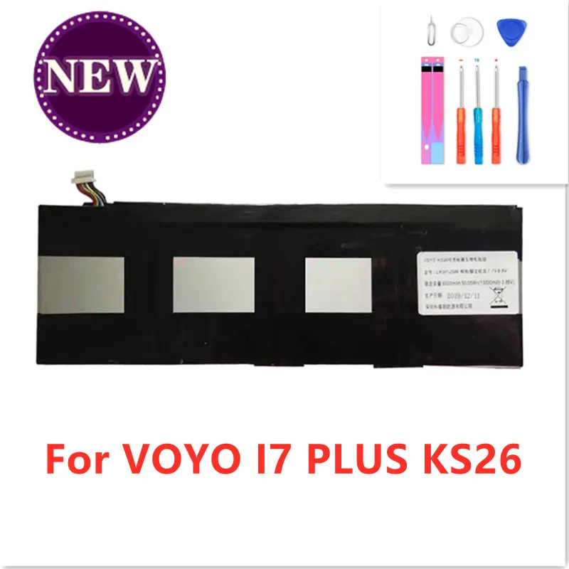 NEW Original 3.85v 6500mAh For VOYO I7 PLUS KS26 LR3912584 laptop battery batterie
NEW Original 3.85v 6500mAh For VOYO I7 PLUS KS26 LR3912584 laptop battery batterie