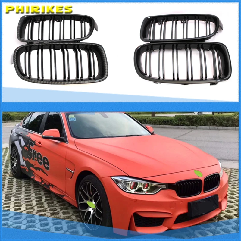 1Pair Gloss Black Front Grille/Grilles Kidney For BMW 3-Series F30 F31 F35 2012-2017 Car Styling
1Pair Gloss Black Front Grille/Grilles Kidney For BMW 3-Series F30 F31 F35 2012-2017 Car Styling
