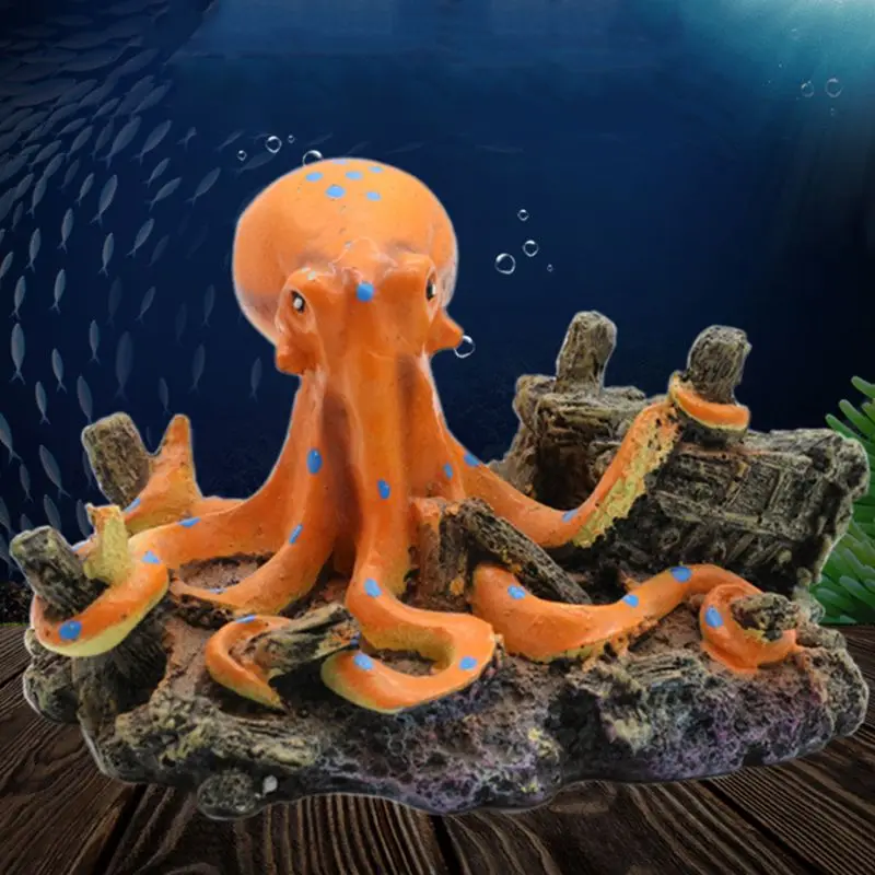Octopus Resin Ornament Aquarium Fish Tank Decoration Simulation Vintage Landscaping Pet Supplies
Octopus Resin Ornament Aquarium Fish Tank Decoration Simulation Vintage Landscaping Pet Supplies