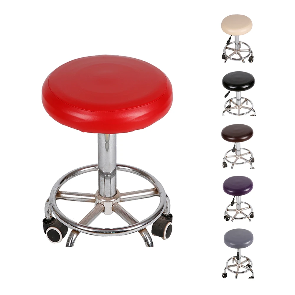 Round Chair Protector Elastic PU Leather Stool Chair Cover Waterproof Chair Protector Small Round Seat Cushion Sleeve
Round Chair Protector Elastic PU Leather Stool Chair Cover Waterproof Chair Protector Small Round Seat Cushion Sleeve