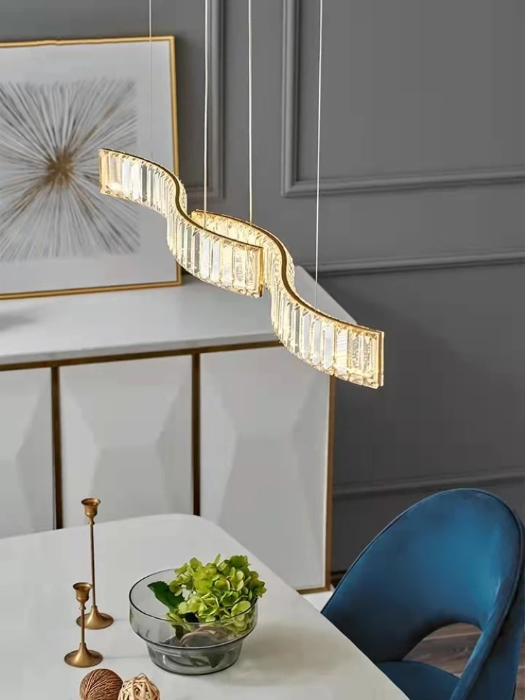 2023 Modern Crystal Chandelier Island Bar Restaurant Luxury LED Lighting Gold Silver Sample Pendant Lamp For Living Dining Room
2023 Modern Crystal Chandelier Island Bar Restaurant Luxury LED Lighting Gold Silver Sample Pendant Lamp For Living Dining Room