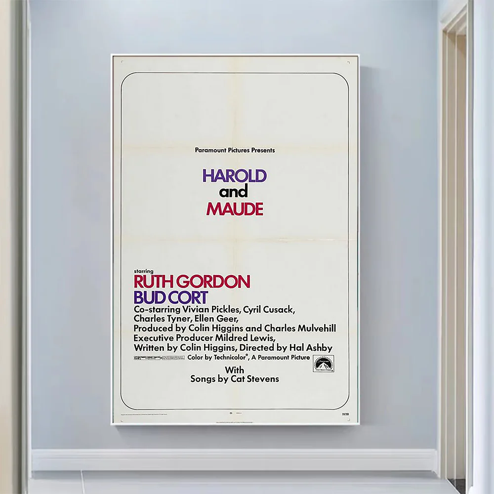 V1000 Harold and Maude (3) Vintage Classic Movie Wall Silk Cloth HD Poster Art Home Decoration Gift
V1000 Harold and Maude (3) Vintage Classic Movie Wall Silk Cloth HD Poster Art Home Decoration Gift