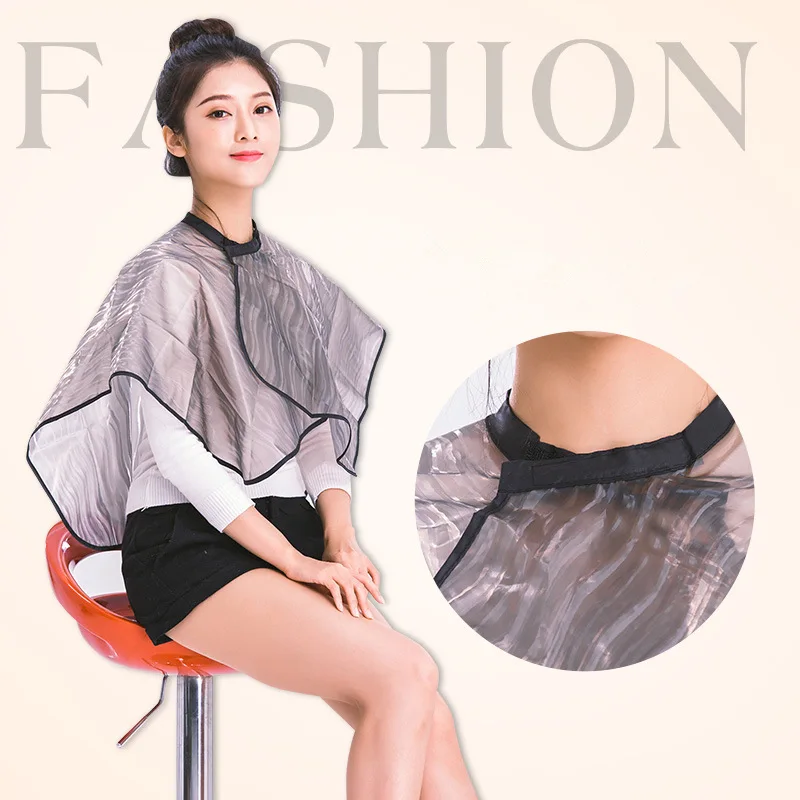1pcs Professional Hairdressing Shawls Transparent Waterproof Wavy Hair Treatments Styling Salon Hairdresser Shampoo Cape Wraps
1pcs Professional Hairdressing Shawls Transparent Waterproof Wavy Hair Treatments Styling Salon Hairdresser Shampoo Cape Wraps