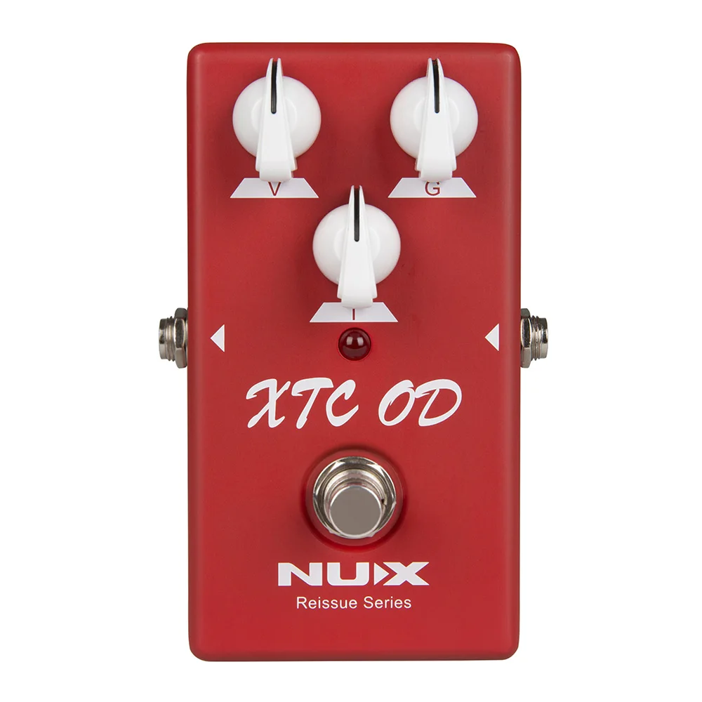 NUX XTC OD Overdrive педаль звуковых эффектов гитарный процесс богатые гармоники эффект быстрого отклика для электрогитары аксессуары
NUX XTC OD Overdrive педаль звуковых эффектов гитарный процесс богатые гармоники эффект быстрого отклика для электрогитары аксессуары