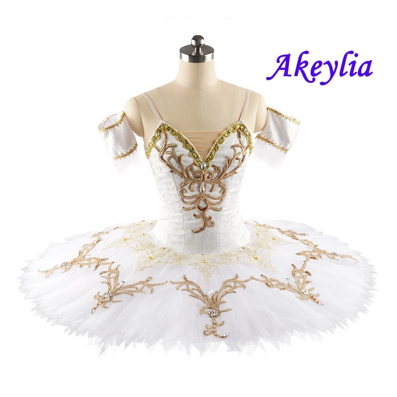 La Bayadere Professional Ballet Tutu for women competition White Paquita pancake Tutu platter Ballet performance Adult JN0241
La Bayadere Professional Ballet Tutu for women competition White Paquita pancake Tutu platter Ballet performance Adult JN0241