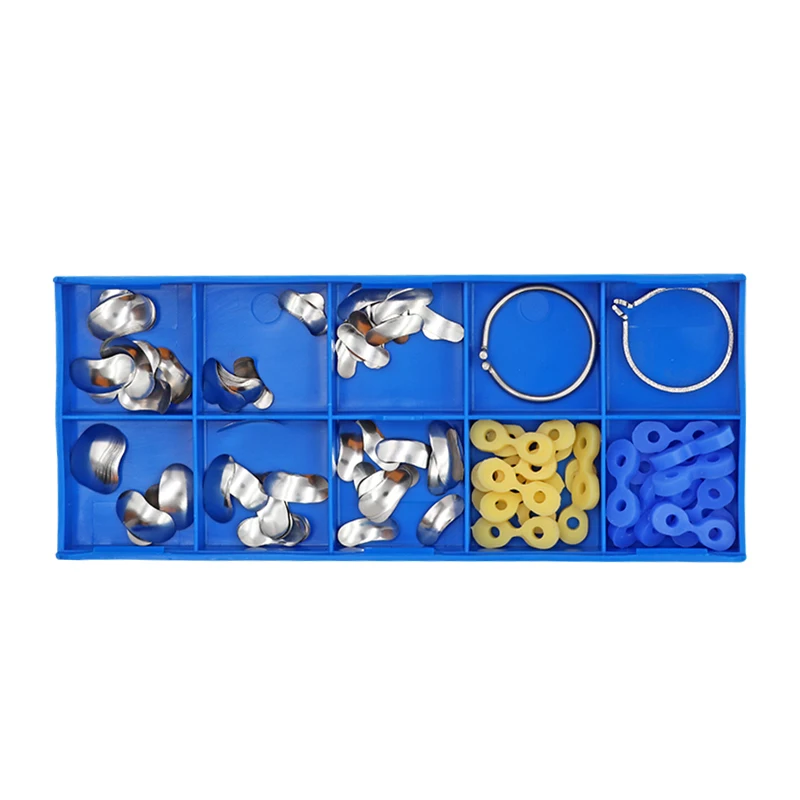 100Pcs/Set Models C Dental Wedges Dental Sectional Contoured Matrices Matrix Ring Delta Wedges Dentist Materials For Dental Lab
100Pcs/Set Models C Dental Wedges Dental Sectional Contoured Matrices Matrix Ring Delta Wedges Dentist Materials For Dental Lab