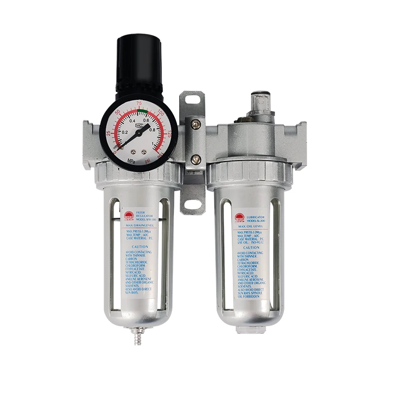 SFC200 Air Pump SFR300 Air Compressor Oil-Water Separator Air Source Treatment Filter
SFC200 Air Pump SFR300 Air Compressor Oil-Water Separator Air Source Treatment Filter