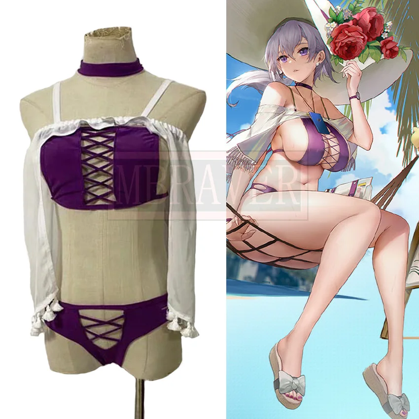 Game Azur Lane USS Reno Swimsuit Cosplay Costume Halloween Christmas Party Uniform Custom Made Any Size
Game Azur Lane USS Reno Swimsuit Cosplay Costume Halloween Christmas Party Uniform Custom Made Any Size