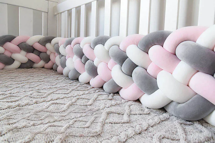 3M Bed Barriers for New Born Baby Room Accessories Baby Braid Bumper Braid Bed Protection
3M Bed Barriers for New Born Baby Room Accessories Baby Braid Bumper Braid Bed Protection
