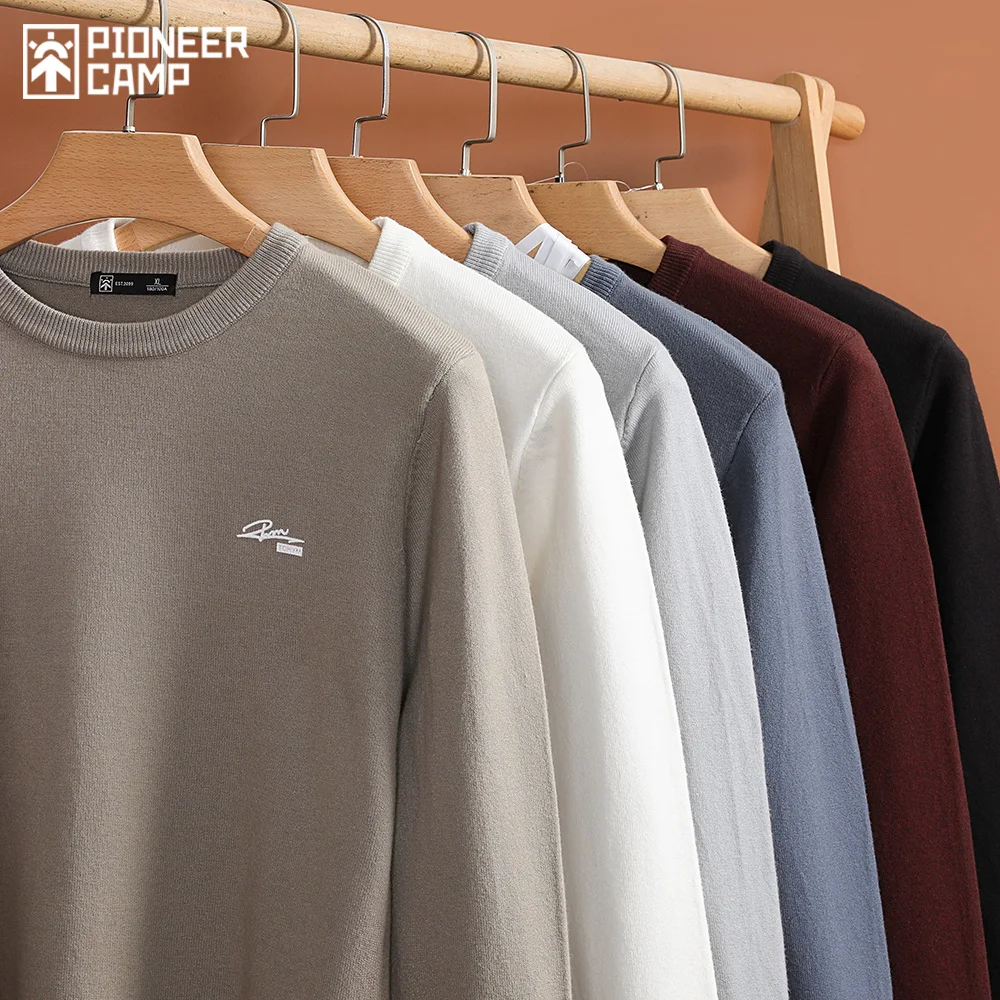 Pioneer Camp 2021 New Men's Pullover Sweater Solid Crew Neck Soft Warm Male Sweater AMS116689
Pioneer Camp 2021 New Men's Pullover Sweater Solid Crew Neck Soft Warm Male Sweater AMS116689