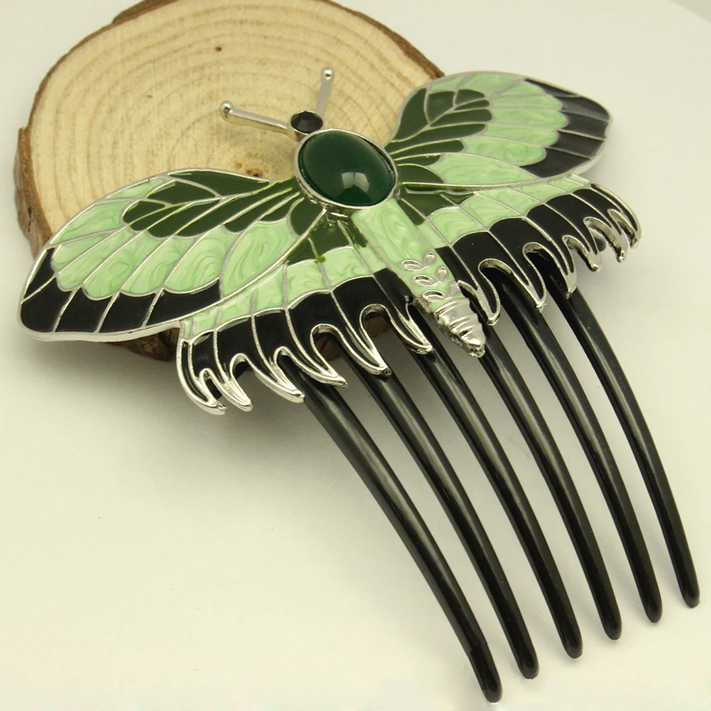 Green Butterfly Shape Hair Combs Classical Fashionable Delicate Hairpin Rose Hair Piece Imitation Pearl Unique Headdress
Green Butterfly Shape Hair Combs Classical Fashionable Delicate Hairpin Rose Hair Piece Imitation Pearl Unique Headdress