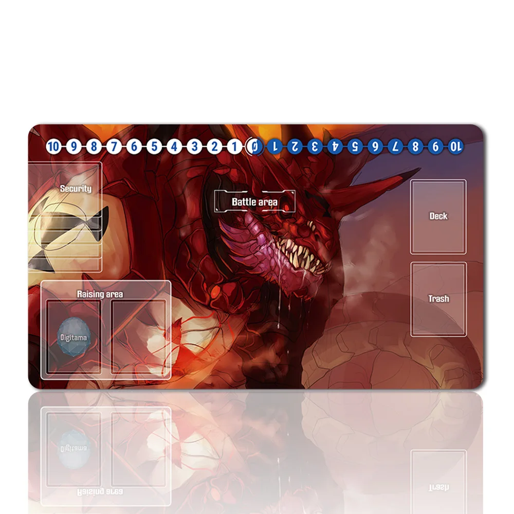 66157471 - Board Game DTCG Playmat Table Mat Size 60X35 cm Mousepad Play Mats Compatible for Digimon TCG CCG RPG
66157471 - Board Game DTCG Playmat Table Mat Size 60X35 cm Mousepad Play Mats Compatible for Digimon TCG CCG RPG