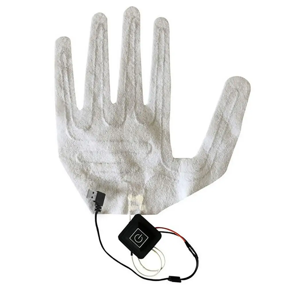 1 Pcs USB Heated Gloves Pad Winter Electric Heating Glove Pad Five-Finger Warm Sheet With Button For Outdoor Motorcycle Skiing
1 Pcs USB Heated Gloves Pad Winter Electric Heating Glove Pad Five-Finger Warm Sheet With Button For Outdoor Motorcycle Skiing