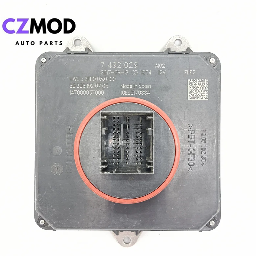CZMOD Original 7492029 Headlight LED Driver Control Module Computer 63117492029 10EEG170884 Car Accessories
CZMOD Original 7492029 Headlight LED Driver Control Module Computer 63117492029 10EEG170884 Car Accessories