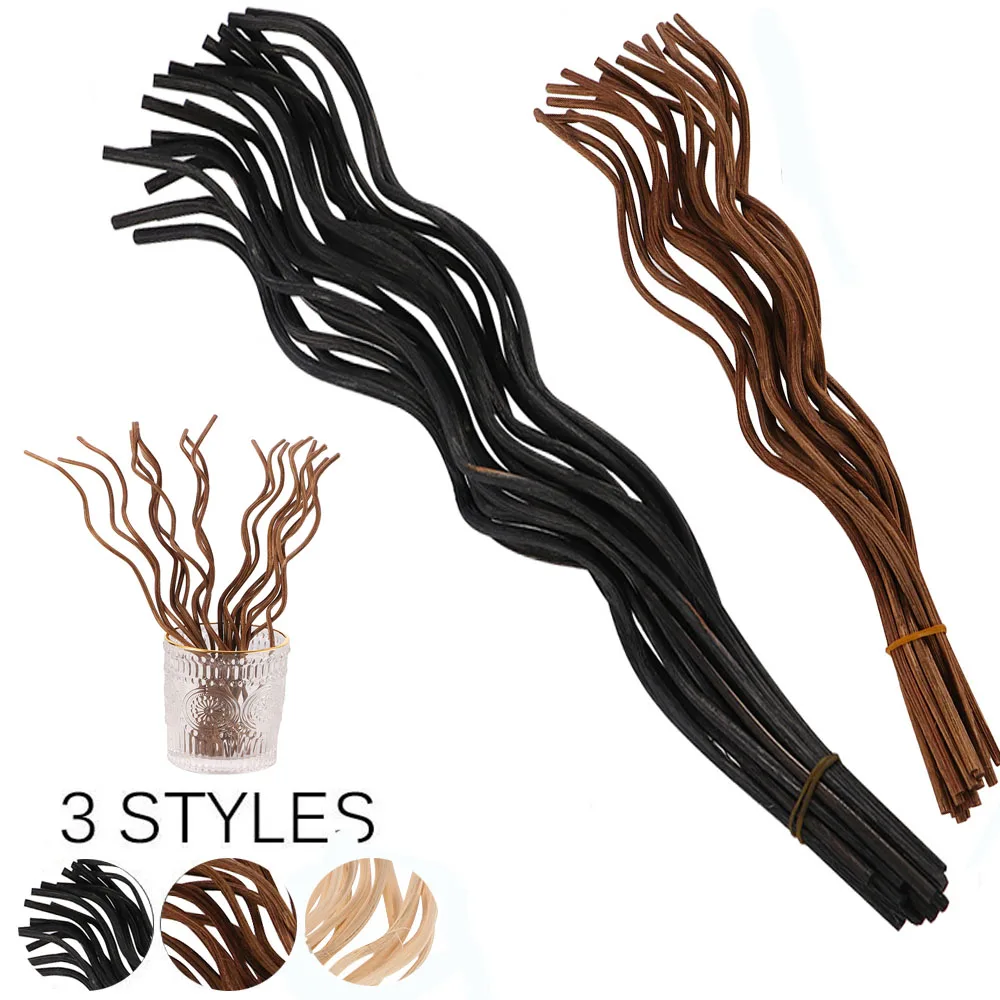 20pcs Wavy Aroma Rattan Sticks Reed Diffuser Sticks Exquisite Diffuser Rattan Home Office Portable Plant Fragrance Craft
20pcs Wavy Aroma Rattan Sticks Reed Diffuser Sticks Exquisite Diffuser Rattan Home Office Portable Plant Fragrance Craft