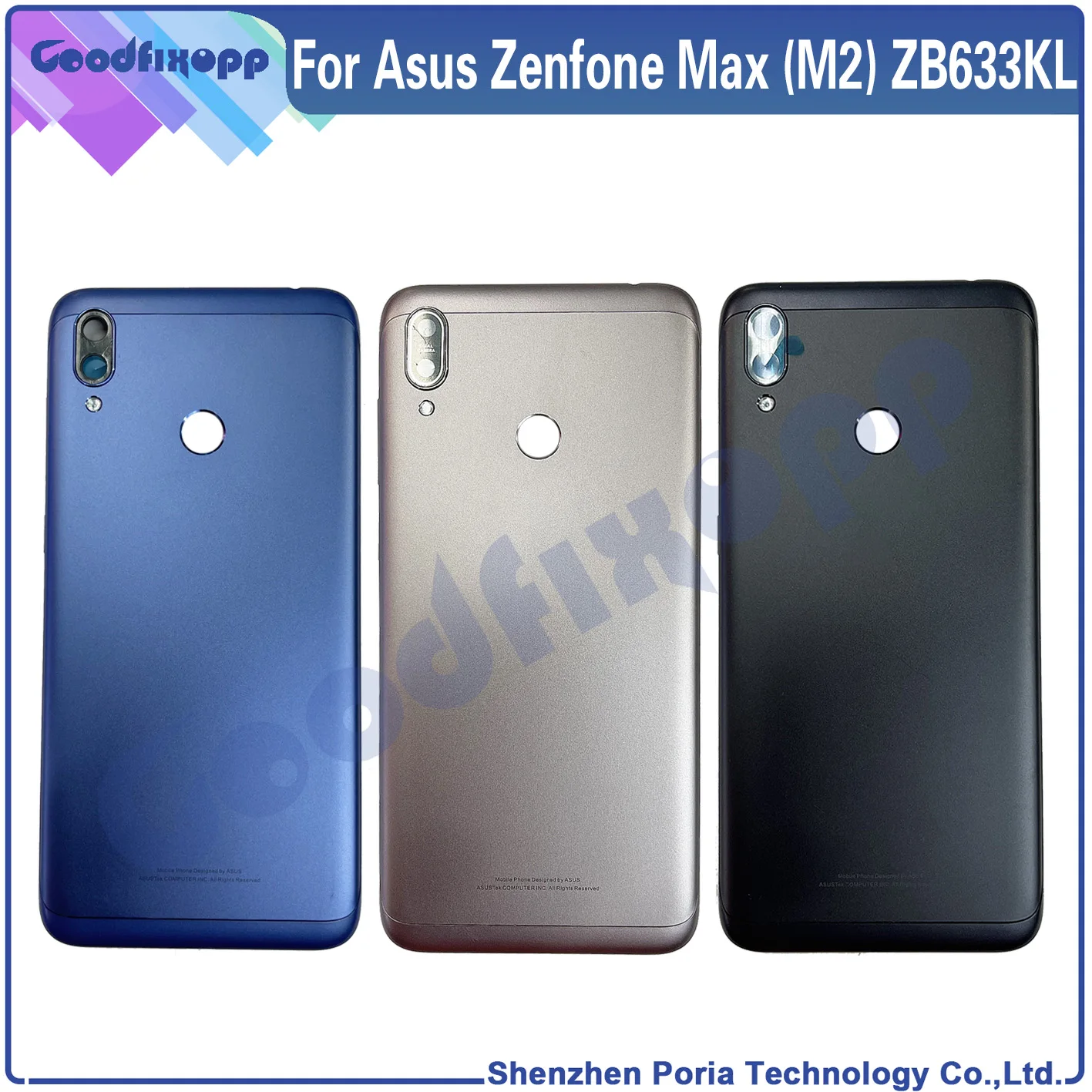 For Asus Zenfone Max (M2) ZB633KL Battery Back Cover Rear Case Cover Rear Lid For Zenfone Max M2 X01AD X01BD Parts Replacement
For Asus Zenfone Max (M2) ZB633KL Battery Back Cover Rear Case Cover Rear Lid For Zenfone Max M2 X01AD X01BD Parts Replacement