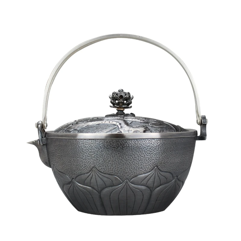 Teapot, stainless steel teapot, silver teapot, hot water teapot, teapot 500 ml water, kung fu tea set.
Teapot, stainless steel teapot, silver teapot, hot water teapot, teapot 500 ml water, kung fu tea set.